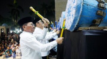 Semarak Takbiran, Festival Bedug Al-A’Zhom Jadi Magnet Warga