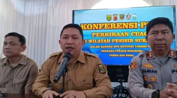Puncak Libur Lebaran di Palabuhanratu, Wabup Sukabumi Imbau Wisatawan Utamakan Keselamatan