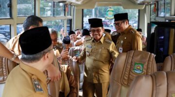 Sambung Tradisi, Sachrudin-Maryono Kunjungi Para Wali Kota Terdahulu