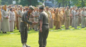 Kasatpol PP Jakbar Tekankan Disiplin ASN dan Kolaborasi, Singgung Efektivitas WFH