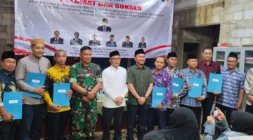 Resmi Beberapa Pengurus RT dan RW Dilantik di Kelurahan Priuk