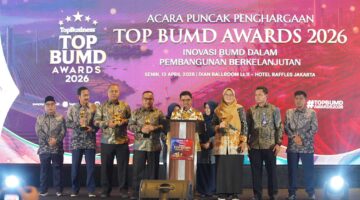 Raih TOP BUMD Awards, Sachrudin: Jangan Berpuas Diri, Terus Tingkatkan Pelayanan