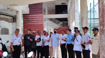Aset GOR Terbengkalai Sejak 2015 ,DPRD dan Sudin Olahraga Turun Tangan