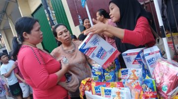 Demo Masak “Wow Spaghetti” Gratis di Kampung Gombol Paya Kalideres Disambut Antusias Warga