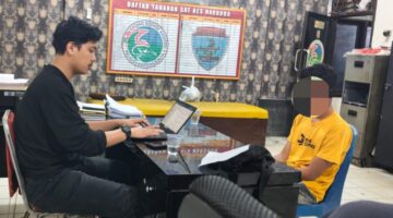 Pengedar Ganja Diamankan Satresnarkoba Polres Lampung Utara di Abung Selatan