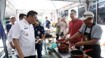 Buka Pekan Raya Cibodas, Maryono Ajak Warga Majukan UMKM dan Cintai Produk Lokal