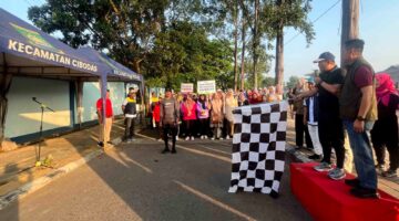 Lepas Ribuan Peserta Fun Walk, Sekda Kota Tangerang : Bahagia Itu Sederhana, Mulai dari Kebersamaan