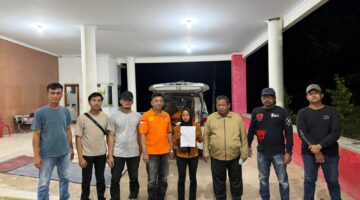 Tim Inafis Polres Tulang Bawang Barat Lakukan Evakuasi dan VISUM et Revertum ( VeR) Terhadap Mayat Yang Terapung di Rawa