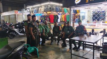 Patroli Malam Koramil 02 Batu Ceper: Jaga Keamanan dan Ketertiban Masyarakat