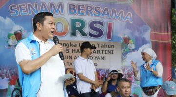HUT ke-5 PORSI, Wakil Wali Kota: Terus Gerakkan Warga untuk Aktif Berolahraga