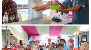 Anggota DPRD Provinsi Lampung Gelar Sosialisasi Pembinaan Ideologi Pancasila dan Wawasan Kebangsaan di Tiyuh Tirta Makmur