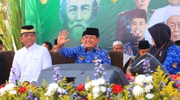 Istighosah dan Tabligh Akbar HUT Gunung Kaler Ke-20, Bupati Tangerang Dorong Penguatan Spiritualitas dan Ekonomi UMKM