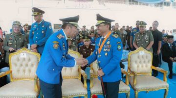 Hadiri Peringatan HUT Damkar, Satpol PP dan Satlinmas, Sachrudin: Teruslah Hadir di