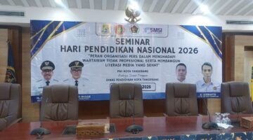 Sinergi PWI dan Dindik Kota Tangerang: Hadapi Wartawan Tidak Profesional & Kuatkan Literasi Media