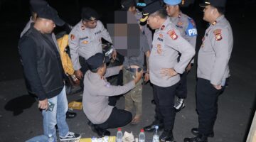 Razia Polres Metro Tangerang Kota Berbuah Penangkapan Pengedar Ganja