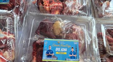 DPD KNPI Kota Tangerang Salurkan 250 Paket Daging Kurban untuk Warga dan OKP