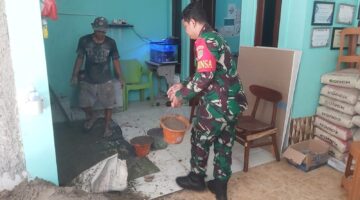 Korem 052/Wkr Rehab Dua Panti Asuhan Secara Bersamaan