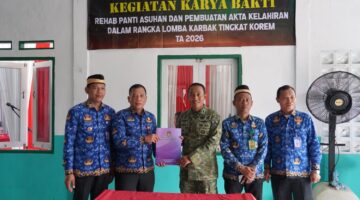 Peduli Generasi Penerus Bangsa, Danrem 052/Wijayakrama Resmikan Rehabilitasi Panti Asuhan dan Pondok Pesantren di Tangerang