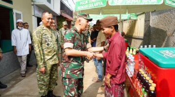 Sinergi Membangun Umat, Karya Bakti Korem 052/ Wijayakrama Tuai Apresiasi Sterad