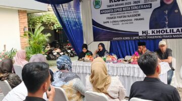 Kholilah Menggelar Reses III Tahun Sidang 2025-2026