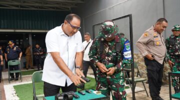 Pererat Sinergitas, Danrem 052/Wijayakrama Gelar Coffe Morning Dan Latihan Menembak Bersama Forkopimda