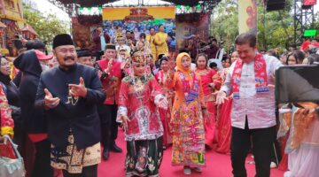 Walikota Jakarta Barat Apresiasi Festival Akulturasi Budaya Betawi dan Tionghoa Di Kamal