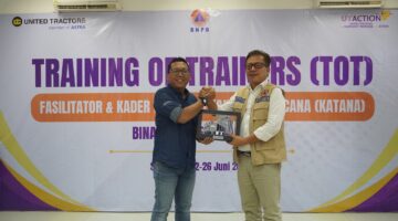 United Tractors Perkuat Kesiapsiagaan Desa Binaan melalui Training of Trainers Kampung Tangguh Bencana