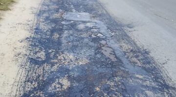 Warga Soroti Kualitas Pemeliharaan Jalan di Panaragan Jaya, Khawatir Tambalan Tak Bertahan Lama