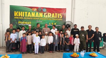Koramil 02/Batuceper Gelar Bakti Sosial Khitanan Gratis, Wujud Kepedulian TNI untuk Masyarakat