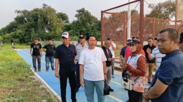 Cek Kesiapan Turnamen Mini Soccer di Kembangan, Walikota Jakbar : Bangun Semangat Kebersamaan dan Sportifitas