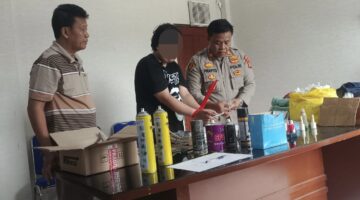 Polsek Pakuhaji Bongkar Sindikat Uang Palsu, Rp68,57 Juta Uang Siap Edar dan Peralatan Produksi Disita