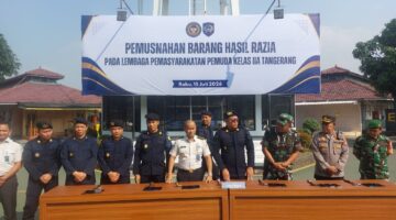110 Ponsel dan 57 Sajam Disita, Pengawasan Lapas Pemuda Tangerang Diperketat Usai Terungkap Modus Penyembunyian Barang Terlarang