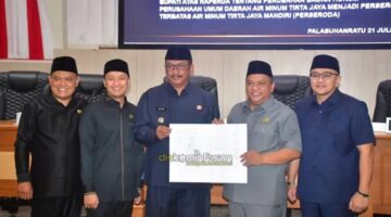 DPRD Sukabumi Setujui Raperda Trantibum, Bupati Asep Japar Dorong Transformasi Perumda Air Minum Menjadi Perseroda
