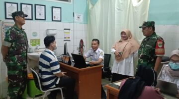 Koramil 02/Btc Gelar Bakti Sosial Kesehatan, Wujud Kepedulian TNI Terhadap Kesehatan Masyarakat