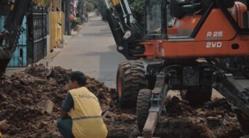 Aksi Normalisasi Dikebut, Saluran Air Perum Taman Gebang Periuk Kembali Lancar