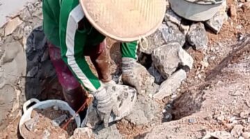 Drainase Pemprov Lampung di Tubaba Disorot, Dugaan Penggunaan Urukan Tanah Picu Pertanyaan Soal Mutu Proyek