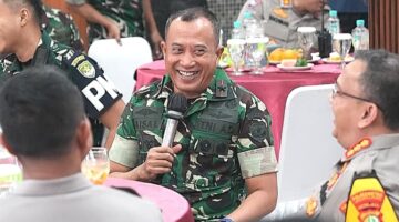 Perkokoh Sinergitas TNI–Polri dan Pemda, Danrem 052/Wijayakrama Tegaskan Komitmen Jaga Kondusivitas Wilayah