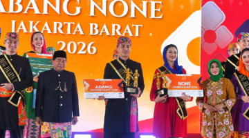 Bang Gani dan Non Rena Dinobatkan sebagai Abang None Jakarta Barat 2026