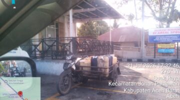 Usai Edaran Forkopimda Aceh, Pembelian Solar Subsidi dengan Jeriken Masih Ditemukan di SPBU Suak Raya