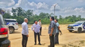 Gubernur Al Haris dan Bupati Bungo Tinjau Progres Pembangunan Sekolah Rakyat di Bungo Green City