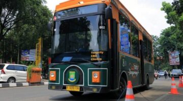Semarak Hari Kemerdekaan, Keliling Kota Tangerang dengan Bus Tayo dan Angkot Si Benteng Cuma Rp81