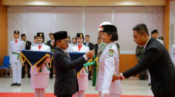 Kukuhkan Paskibraka, Sachrudin: Selamat Bertugas, Do Your Best!