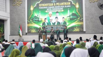 Pelantikan PCNU, Sachrudin: Ulama dan Kiai Mitra Pembangunan