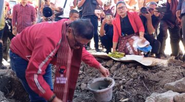Hasto Kristiyanto: Kantor DPC PDI Perjuangan Samosir Harus Menjadi Rumah Rakyat