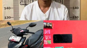 Satresnarkoba Polres Tubaba Bekuk Pria Pembawa 19 Butir Diduga Ekstasi, Hendak Diedarkan di Acara Orgen Tunggal