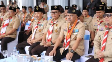 Terima Lencana Dharma Bakti Pramuka, Maryono: Terus Berkarya dan Peduli Sesama