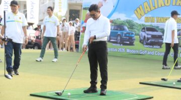 Semarak HUT Lewat Wali Kota Cup, Sachrudin: Pacu Talenta Pegolf Menuju Porprov
