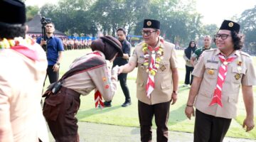 Apel Hari Pramuka ke-65, Sachrudin: Terus Berkontribusi Nyata Bangun Generasi Muda