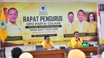 Golkar Sumsel Fokus Konsolidasi, Pengurus Diminta Aktif Jalankan Program