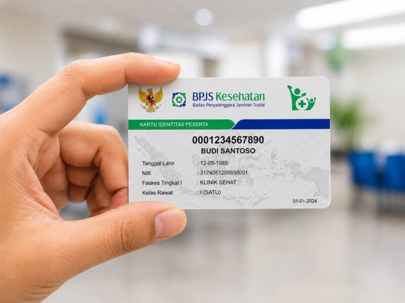 Ilustrasi kartu BPJS